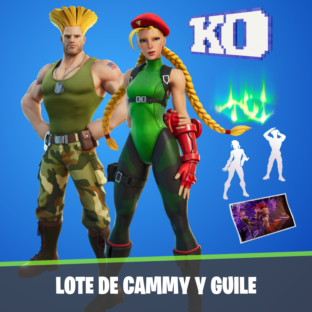 LOTE DE CAMMY Y GUILE